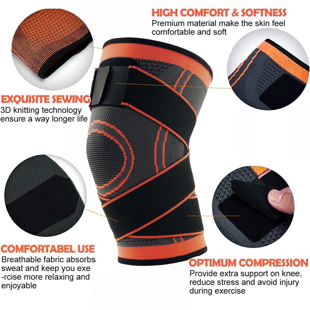 Elbow & Knee Pads Compression Sleeves Brace