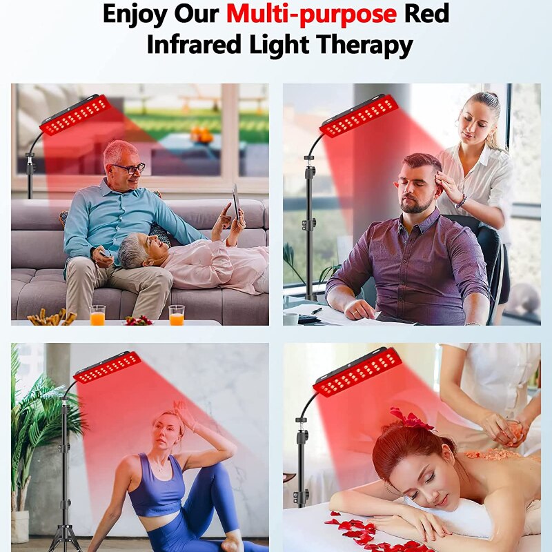 Red Light Healthcare Lamp 660nm and 850nm Wavelengths