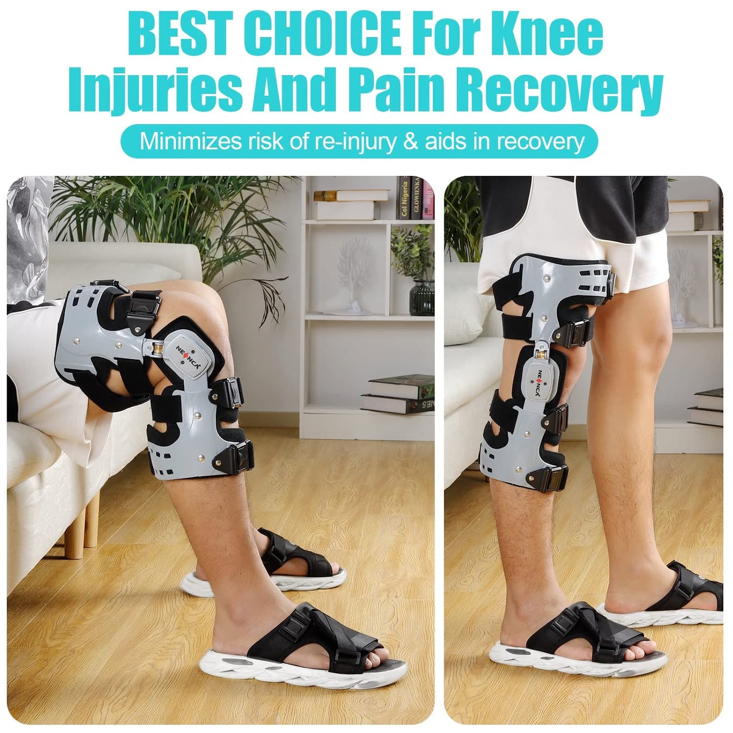 Unloader ROM Knee Brace Hinged Stabilizer Adjustable