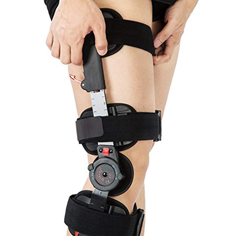 Knee Brace ROM Adjustable Post Op Knee Support