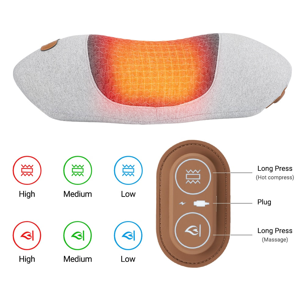 Neck Massager Pillow Cervical Healthy Massager