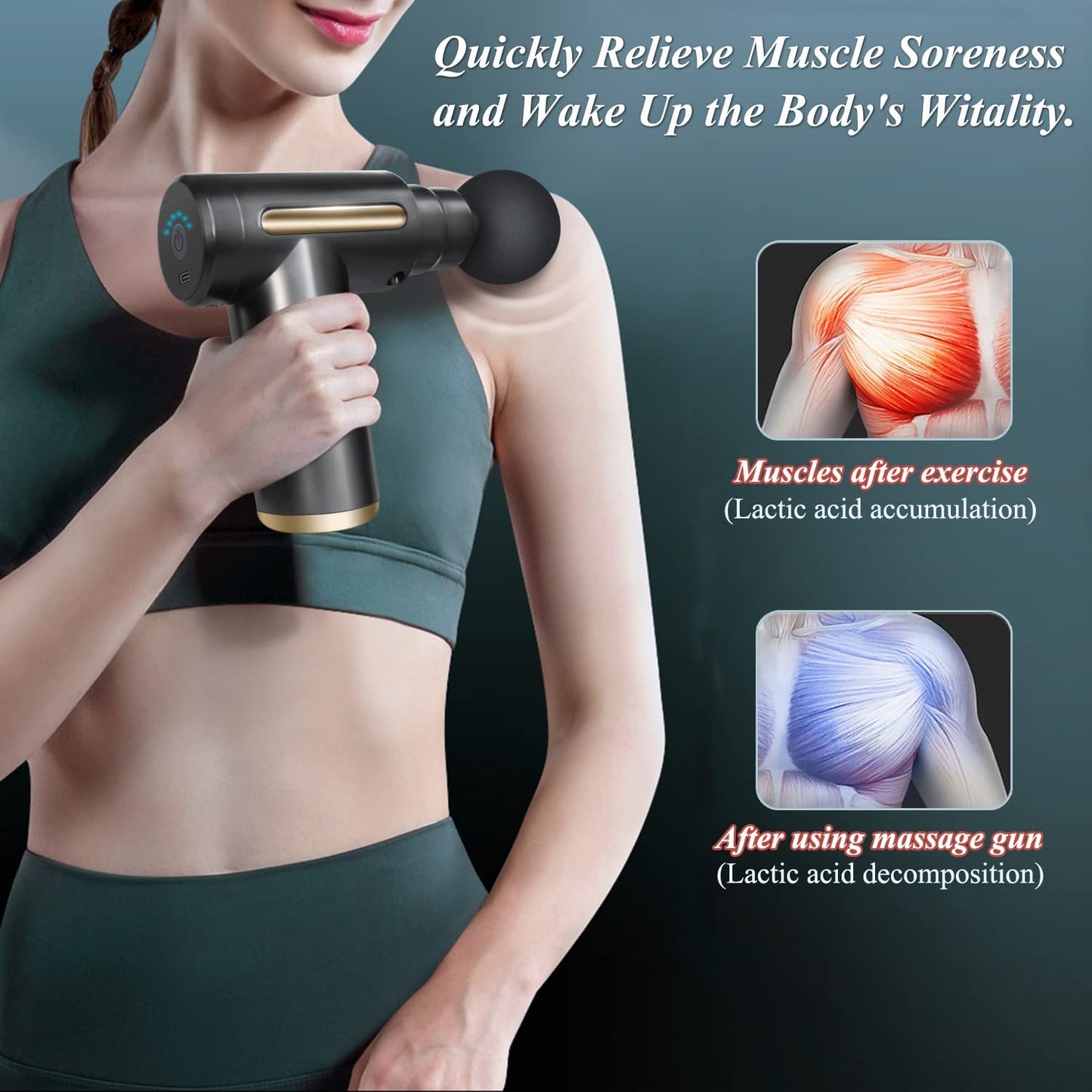 Gun Pain Relief For Body Neck Back Relaxation