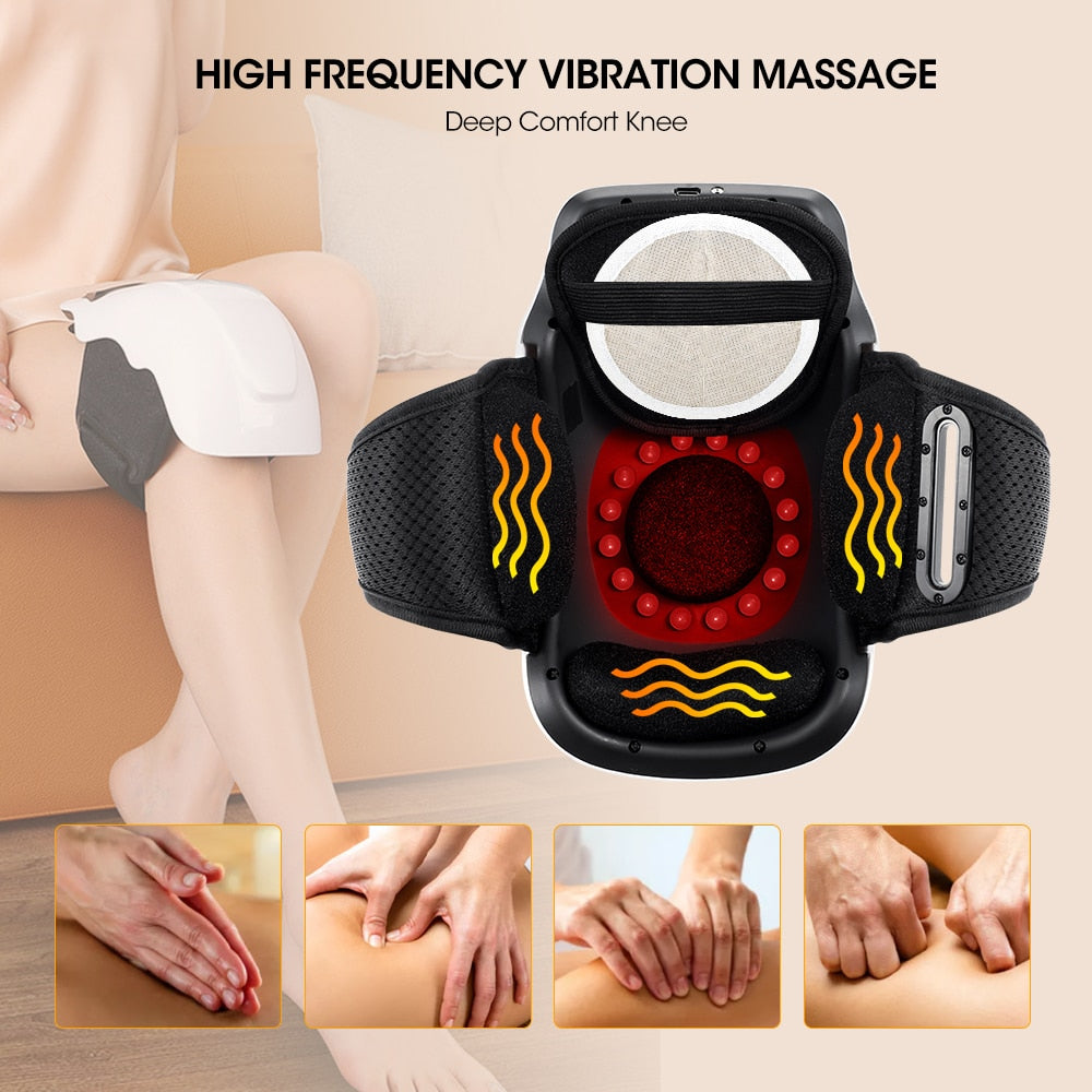 Wireless Heating Knee Massager Infrared