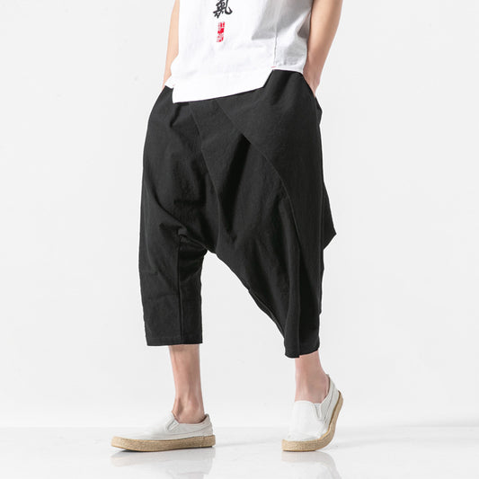 New Men's Long Cargo Shorts Loose Fit Elastic Waist Below Knee Work Shorts