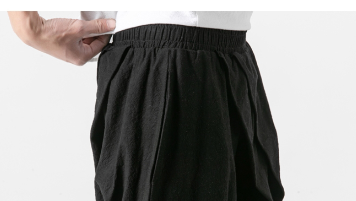 New Men's Long Cargo Shorts Loose Fit Elastic Waist Below Knee Work Shorts